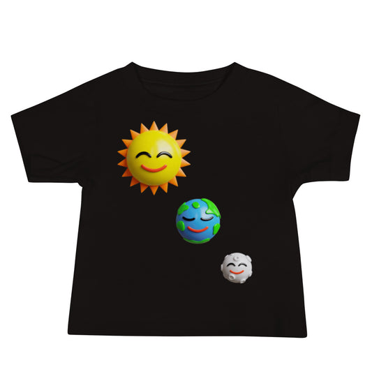 Baby Jersey Short Sleeve planets Tee