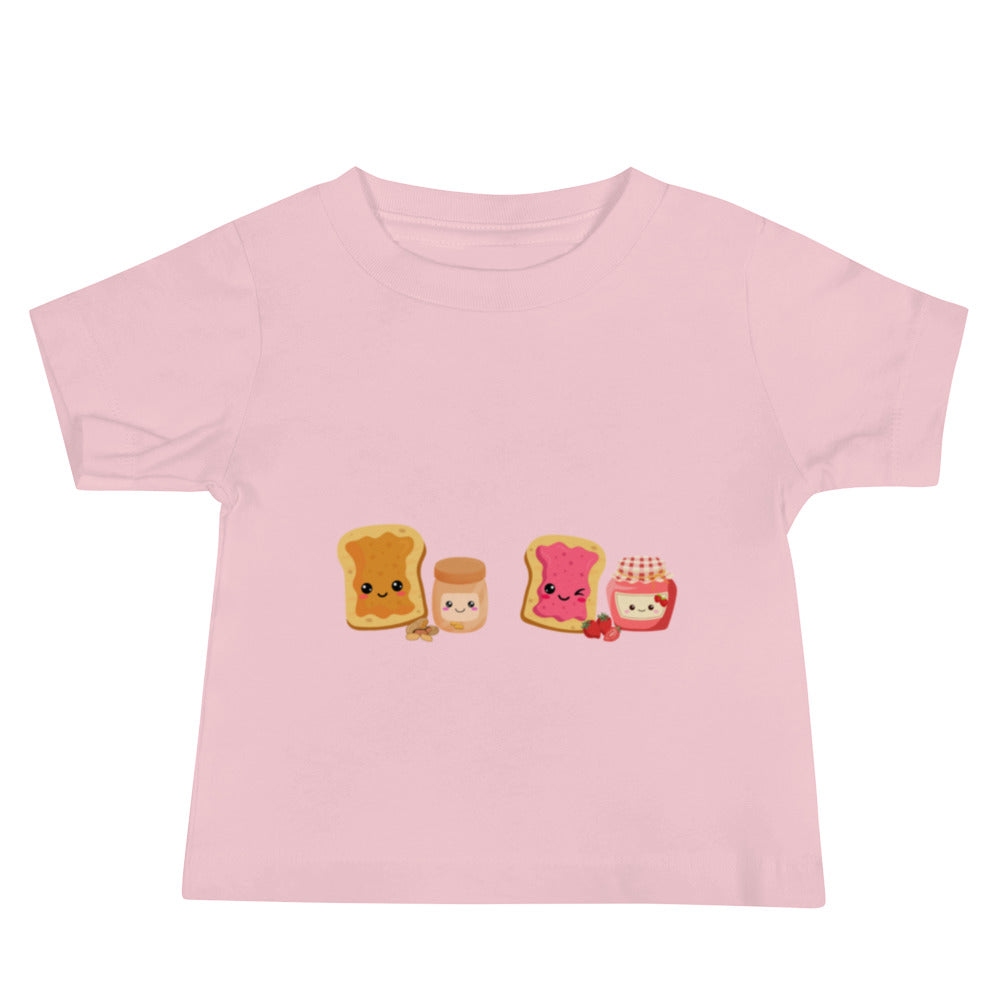 Baby Jersey Short Sleeve pb and j Tee