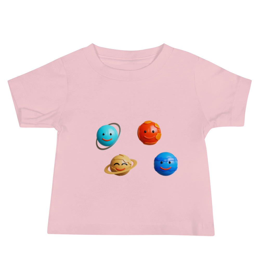 Baby Jersey Short Sleeve planets Tee