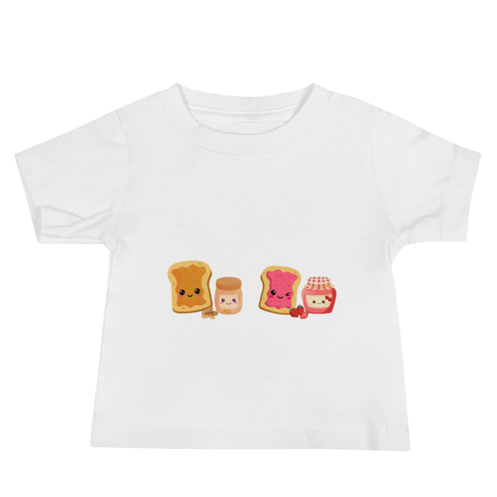 Baby Jersey Short Sleeve pb and j Tee