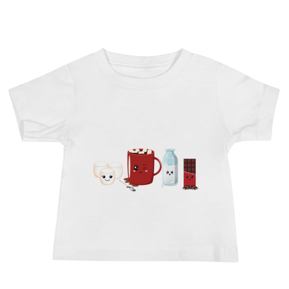 Baby Jersey Short Sleeve hot chocolate Tee