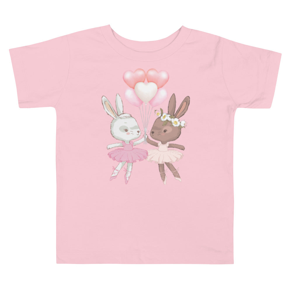 Toddler Short Sleeve bunnies Tee