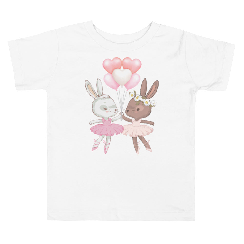 Toddler Short Sleeve bunnies Tee