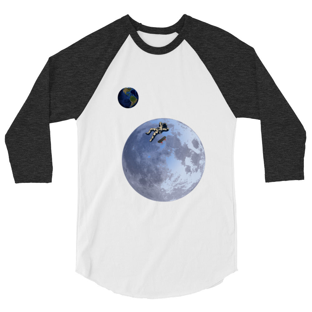 3/4 sleeve raglan moon shirt