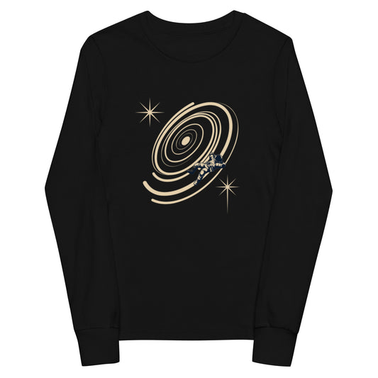 Youth long sleeve space tee