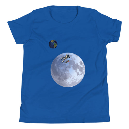 Youth Short Sleeve moon T-Shirt